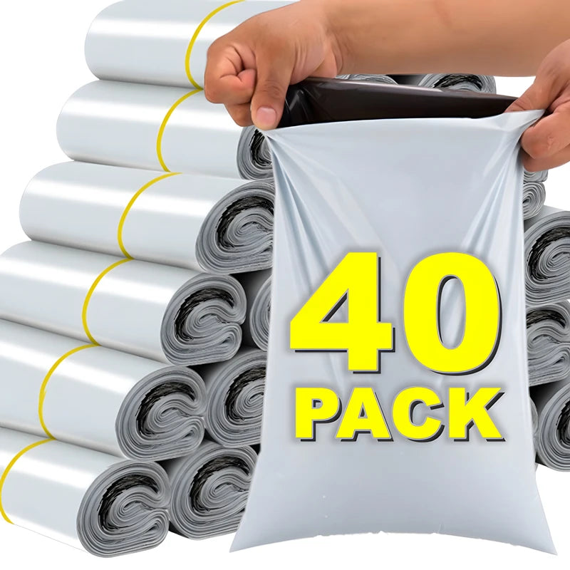 10-40Pcs Self Seal Shipping Bags Portable Poly Mailers Strong Adhesive Packing Mailing Envelopes 17x32cm 28x42cm 32x45cm 25x32cm