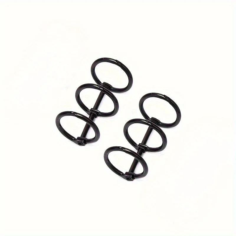 Durable Metal Binder with 3 Rings for Notebooks, Photo Albums, and DIY Projects