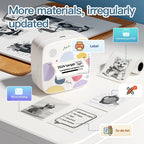 Dolewa D2 Label Maker Printer Portable Printer Thermal Paper Printer Label Sticker Paper Printer for Photo Printing