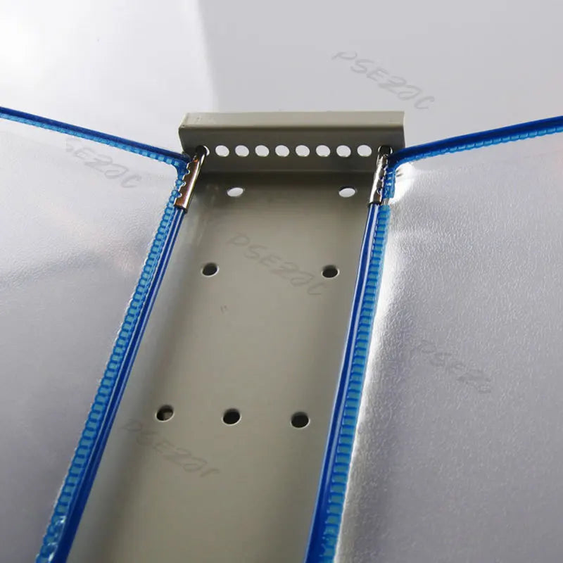 10 Page Flipping Folder A4 Wall Mounted Standard Operation Manual Data Display Rack PVC+metal Frame Material