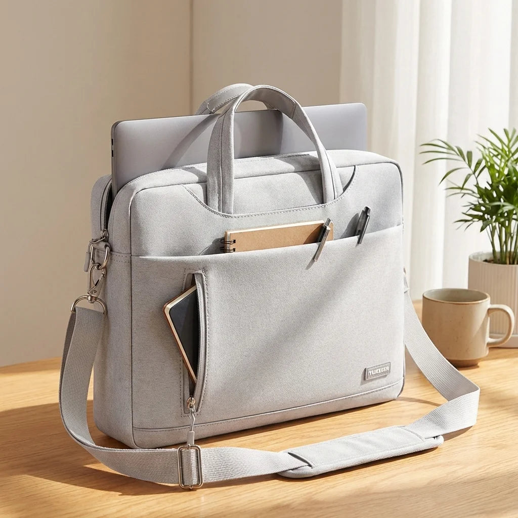 Business Laptop Bag Case Shoulder Tote Bag Notebook Bag Briefcase For 13 15 17 Inch Macbook Air Pro HP Huawei Asus Dell Handbag