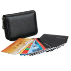 Business Card Holder Wallet Men Bank Card/ID Card/Credit Card Holder 22 Bits Card Wallet RFID Blocking Protects Case Coin Purse
