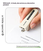 Kokuyo A Little Special 10#Needle Mini Stapler,Strong&Easy Lightforce Effortless Stapling Tool for School,Home,Office,Exam,Files