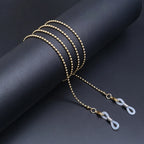 Fashion Reading Glasses Chain for Women Metal Sunglasses Cords Eyeglass Lanyard Hold Straps Eyewear Retainer