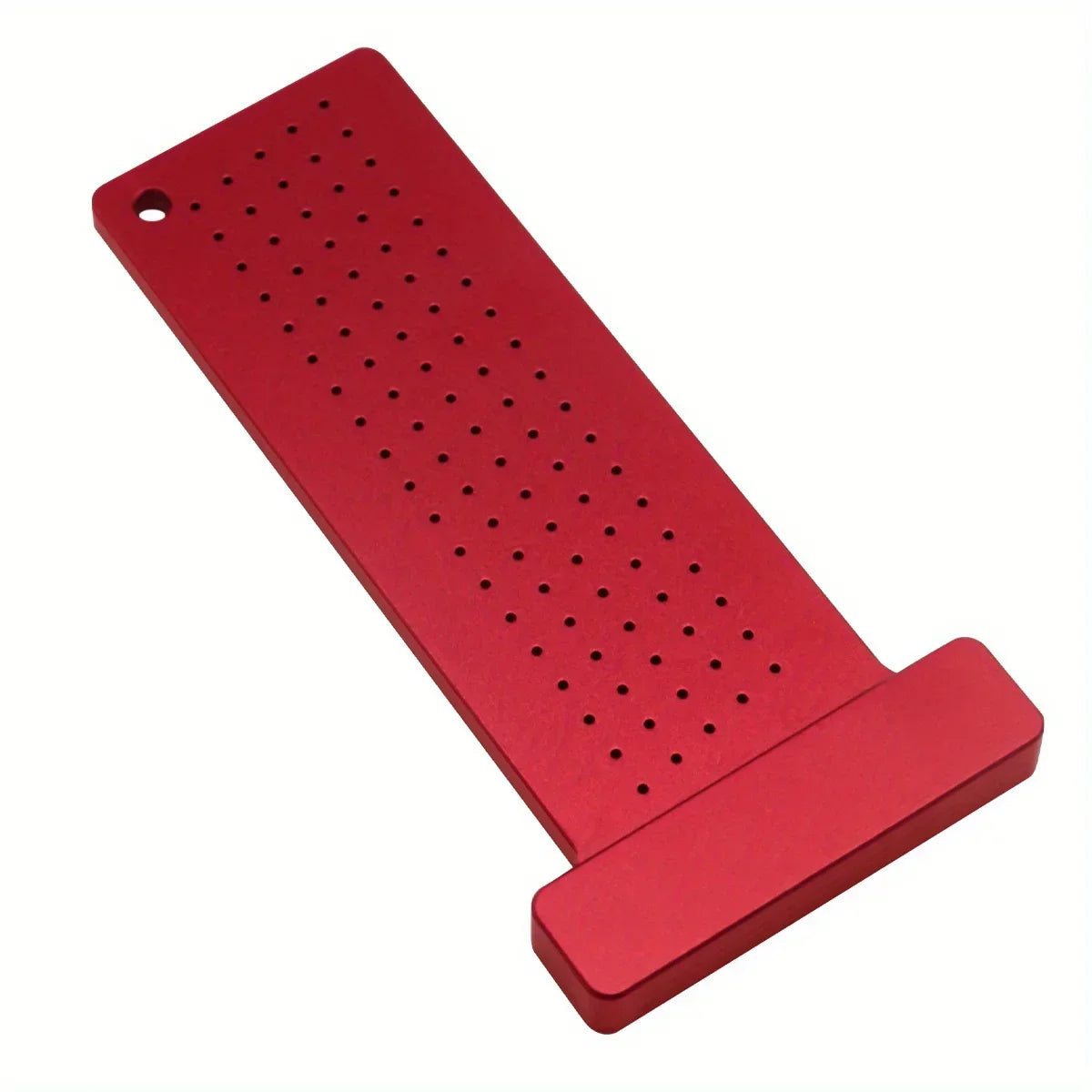 Aluminum T Square Marking Gauge Right Angle Protractor Dual Scale Woodworking Carpenter Layout Scribing Ruler