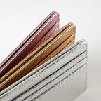 Women Thin Card Holder Wallet Lightweight Multi-Card Holder Case Pu  Leather Credit Card Money Coin Holder Purse Bag