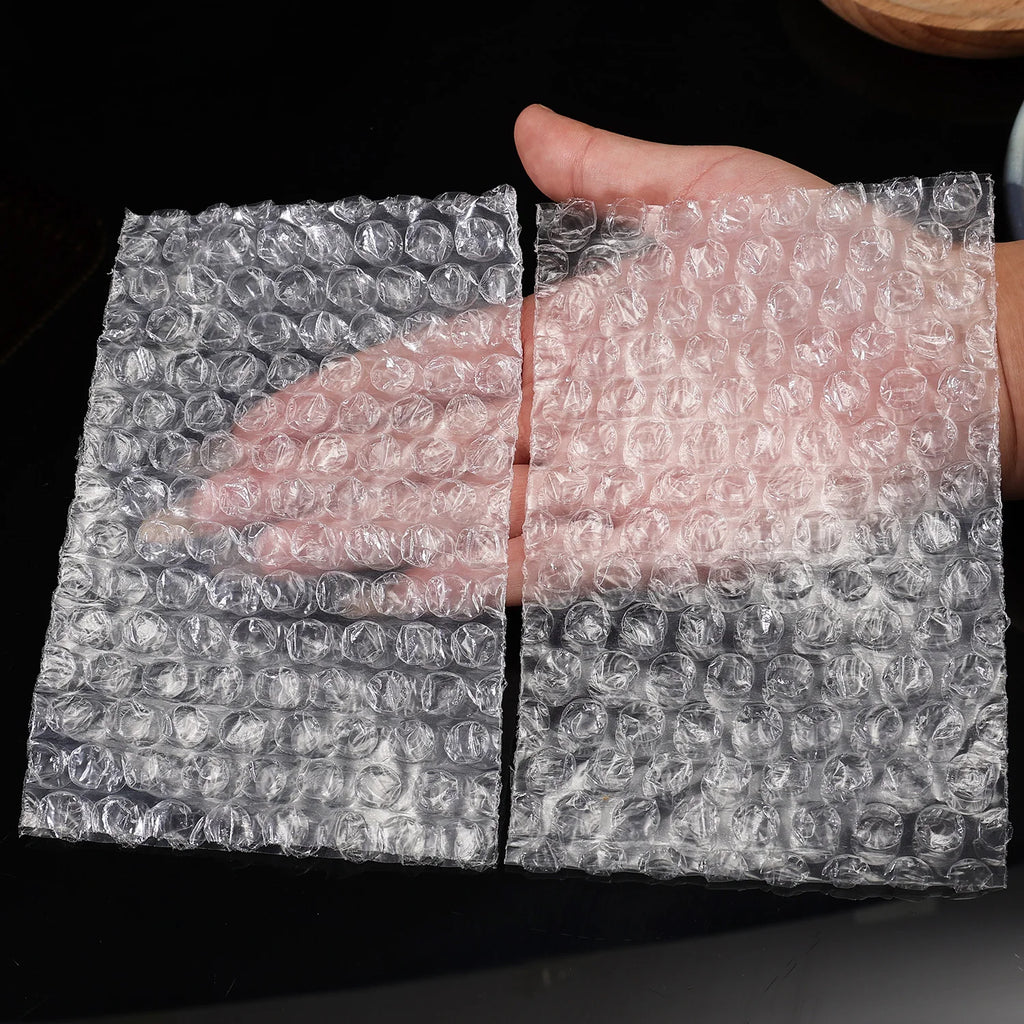 20-100pcs 15x20cm Bubble Mailers Plastic Wrap Envelope White Packing Bags Clear Shockproof Shipping Packaging Bag Film Wholesale