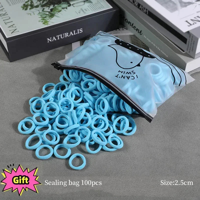 Gift Bag Hair Accessories Girls Bands Kids Rubber Elastique Cheveux Fille Cute Band Elastiques Baby Bandas Headbands Haargummi