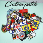 custom, tradition – Hebrew conjugation tables Name Tags Army Blood Number ID Embroidered Patches with Iron on Hook Backing