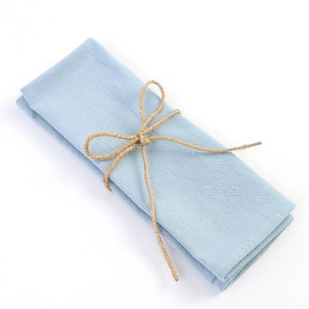 4PC 30X45CM Wedding Cloth Napkins Sage Green Cotton Fabric  Dinner Kitchen Tea Towels Table Design Mat Christmas Decoration