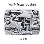 Brand Laptop Bag 12,13.3,14,15.4,15.6.16 Inch Waterproof Sleeve Case For Macbook Air Pro M 1 Man Lady Women Notebook Shockproof
