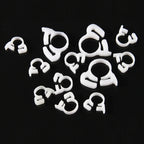 10pcs Hose Clamps 3.8~59mm Plastic Line Water Pipe Strong Clip Spring Cramps Fuel Air Tube Fitting  Fixed Tool
