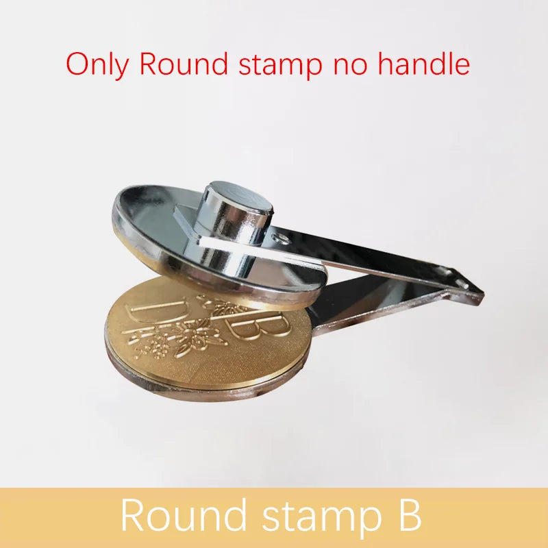 Book Wedding Embosser Stamps Customized Designs Personalized Embossing Stamp Custom Handheld Envelope Invitation Card Seals DIY