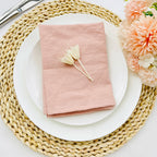 Set of 6 Cotton Cloth Napkins 30x45cm Christmas New Year Decor Fabric Serviette Kitchen Tea Towel Home Wedding Table Decoration