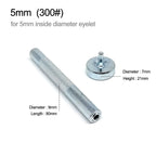 1mm to 20mm Metal Eyelets Grommet Mold Ring Air Hole Rivet Installation Punch Tool DIY Handmade Accessories High Quality Steel