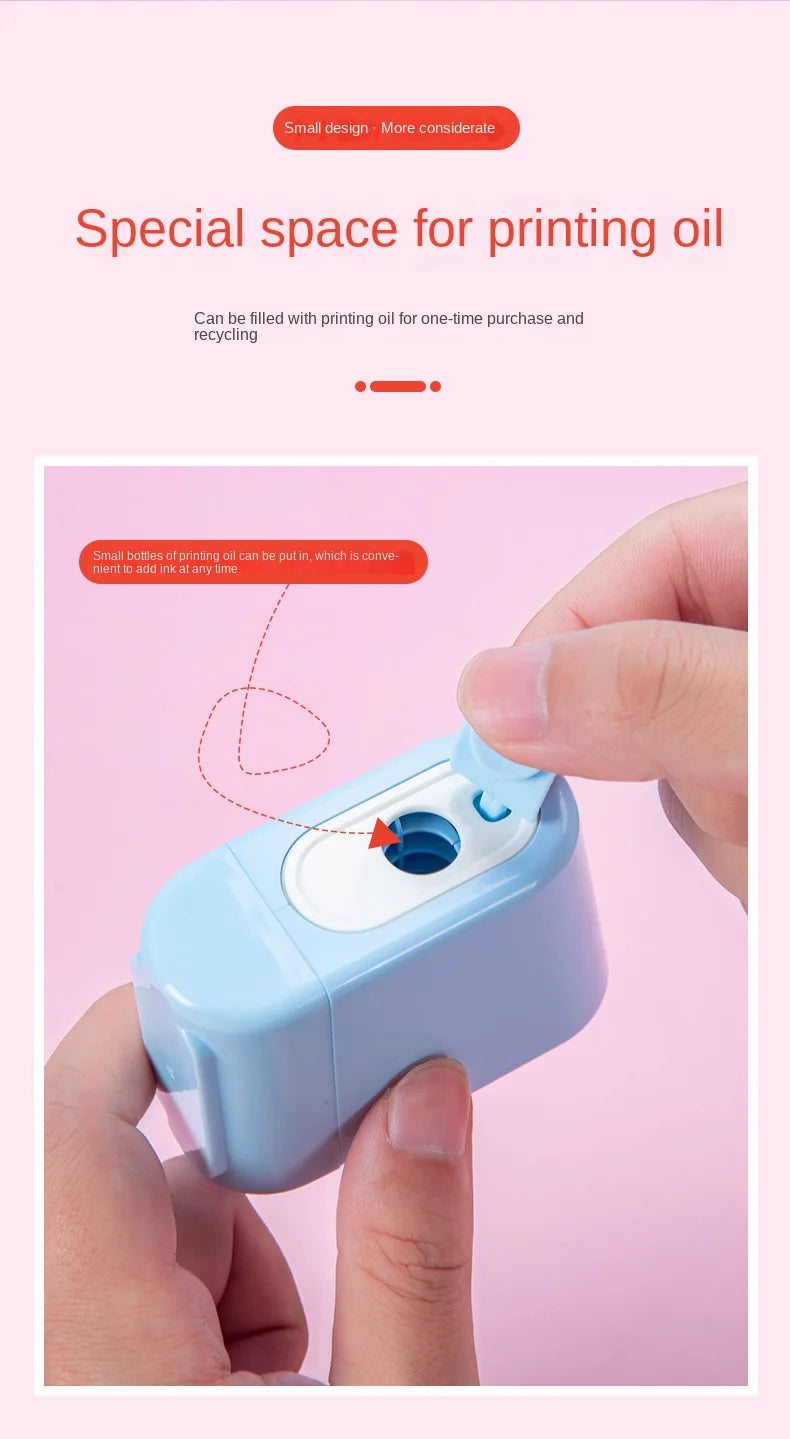 Theft Protection Roller Stamp Privacy Stamp Roller for Protecting Confidential Data and Personal Information Theft Protect