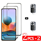 Pelicula, Front Tempered Glass For Xiaomi Redmi Note 15 14 10 11 12 13 Pro 5G Screen Protectors Redmi Note 12S 11S 10S cristal templado Note10 S protector pantalla Note11 verre trempé Redmi Note12 Pro Plus Camera Film