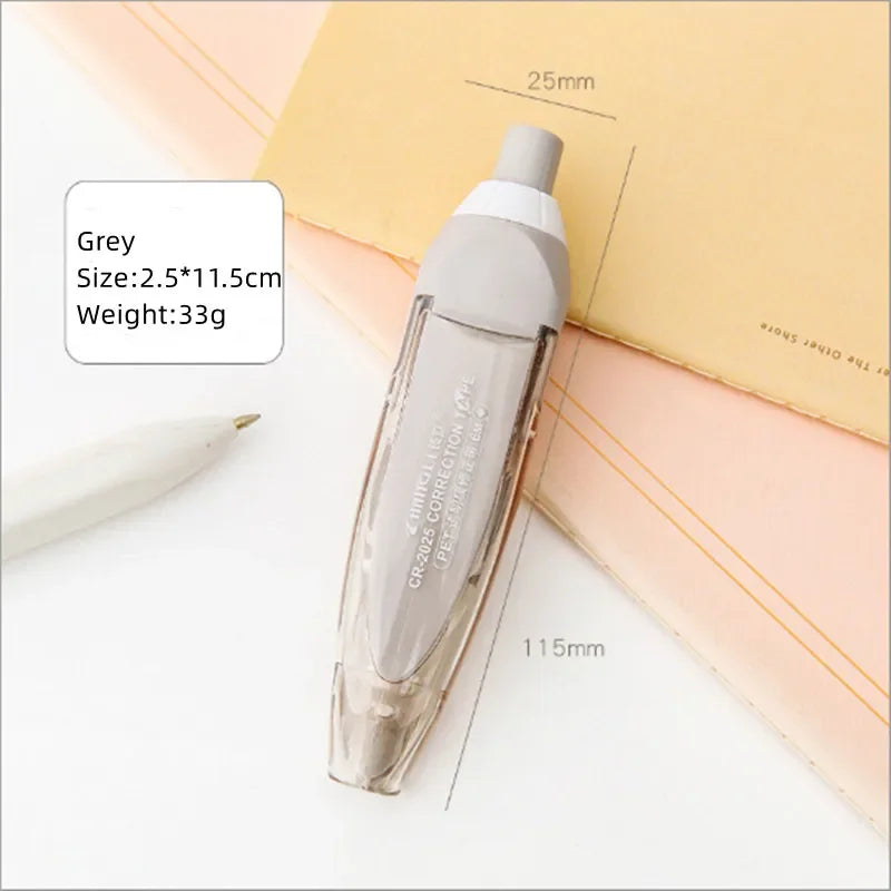 Press Type Correction Tape Ins Simplicity Korean Solid Color Correction Tape Lovely Stationery Correction Tape Student Supplies