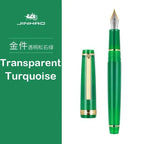 Jinhao 82 Fountain Pen Luxury Acrylic Ink Pen Spin  EF F M Nib Elegante Business Office School Supplies Writing Pen Stationery