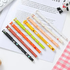 4/8pcs Colors Erasable Gel Pens with Erase Ink Cute Animal Pen Colours 0.5mm/0.7mm Tip Fine Ballpoint Pen for School Office Gift
