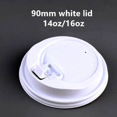 100pcs/pack 8oz/14oz/16oz Disposable Thick Double-layer Hot Drink Tea Cup Coffee Paper Cup