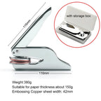 Embosser Stamp LOGO Customized Wedding Library Book Private Seals Customization Envelope Party Invitation Embossing Stamps DIY