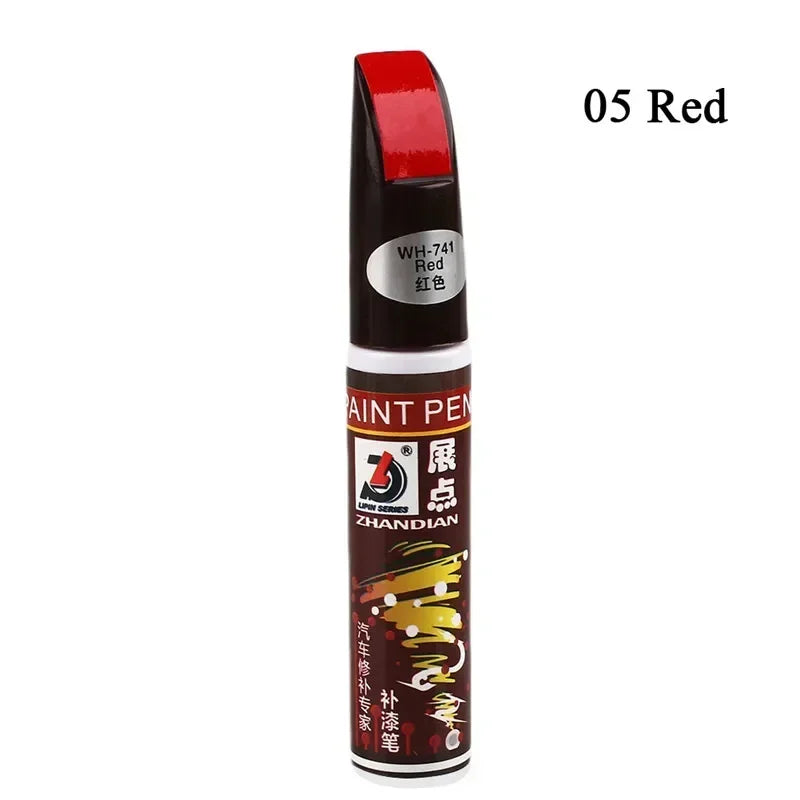 Car Paint Pen Scratch Repair Liquid Pearl White Silver Gray Black Special Multi-color Selection Car Paint Scratch Repair Pen