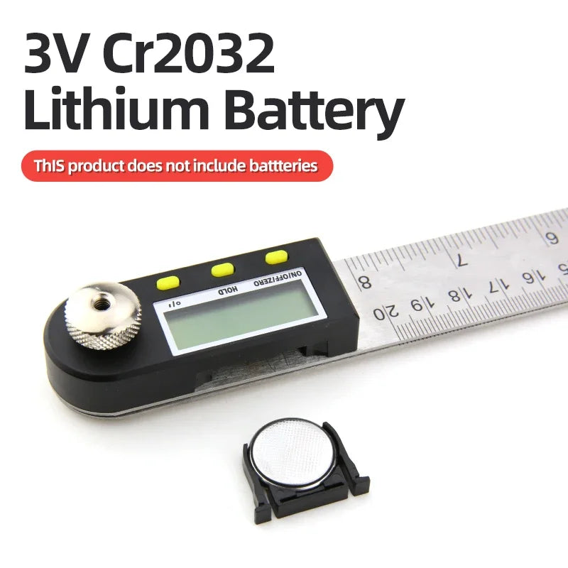 Goniometer Electronic Protractor Digital Gauge Angle Measurement Tool Multi Angle Ruler Woodworking Tools Meter Angle Finder 360