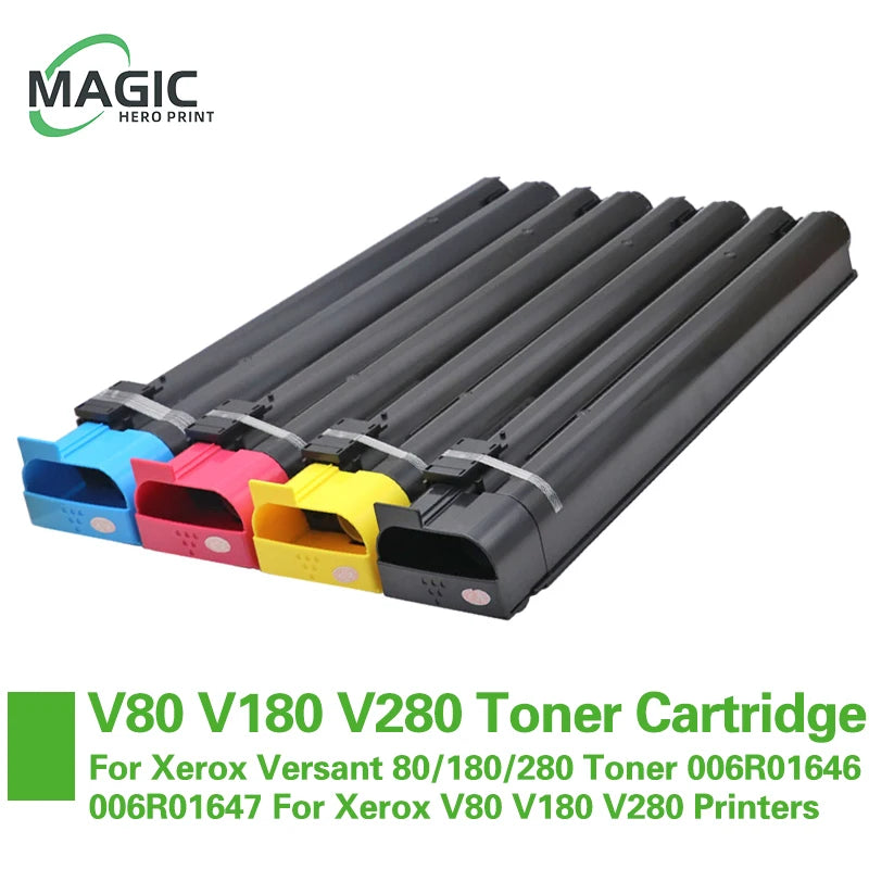 V80 V180 V280 New Compatible Color Toner Cartridge For Xerox Versant V80 V180 V280 Versant High Yield Compatible Toner Cartridge