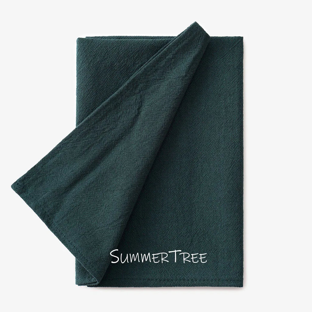 6pcs 40x40cm Cloth Napkins Washed Cotton Dinner Table Napkin Square Soft Absorbent Washable for Home Wedding Party Decoration