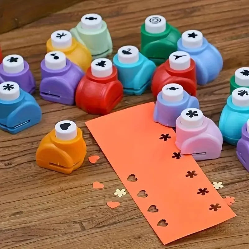 10/20pcs Mini embossing punch, handmade paper cutting punch, suitable for DIY paper card greeting card birthday card making