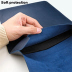 PU Leather Laptop Computer Sleeve Case Bag Stand Cover Pouch Man Women 13 14 15 15.6 16 inch for Macbook Air Samsung HP Lenovo
