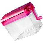 Small Manual Shredder for Paper Documents Hand Operated Office Supply Household School Desktop Shredder Wear Resistant Clean