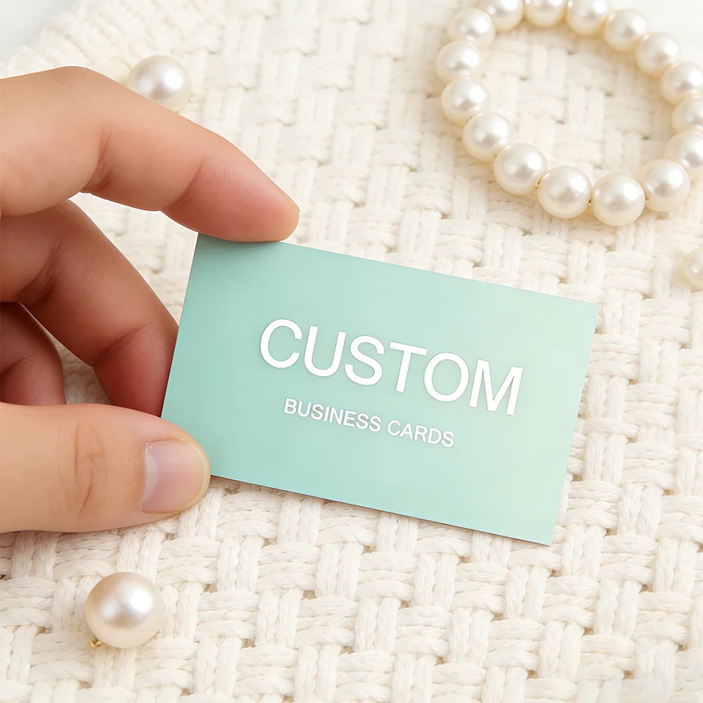 200pcs, Custom Business Cards/Cards, Desktop Business Cards, Thank You Cards, Waterproof Surface