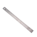 Double Sided Metal Measuring Ruler Stainless Steel Straight Ruler Flexible for Sewing Stationery School Drawing