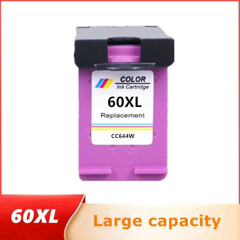 Compatible for HP 60 XL Ink Cartridge for HP60 60xl Deskjet F2480 F2420 F4480 F4580 F4280 D2660 D2530 D2560 PhotoSmart C4680
