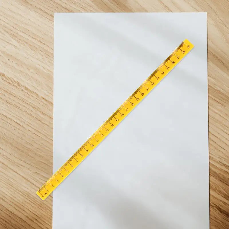 5 Pcs Plastic Magnetic Ruler Novelty Rulers Student Accessory with Centimeters for Students Flexible Work