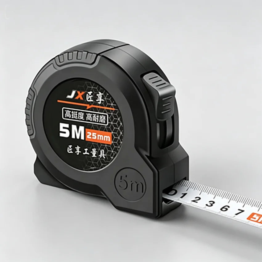 Anti drop Stainless Steel Tape Measure Heavy Duty Rugged 3 5 7.5 10 meter for Home Site DIY Flexible Retractable Measuring Tool
