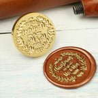 Custom Stamps Personalized Logo Metal Stamps Custom Wax Seals Stamps Customize Your Own Logo Gift Stamps Invitation Stamps