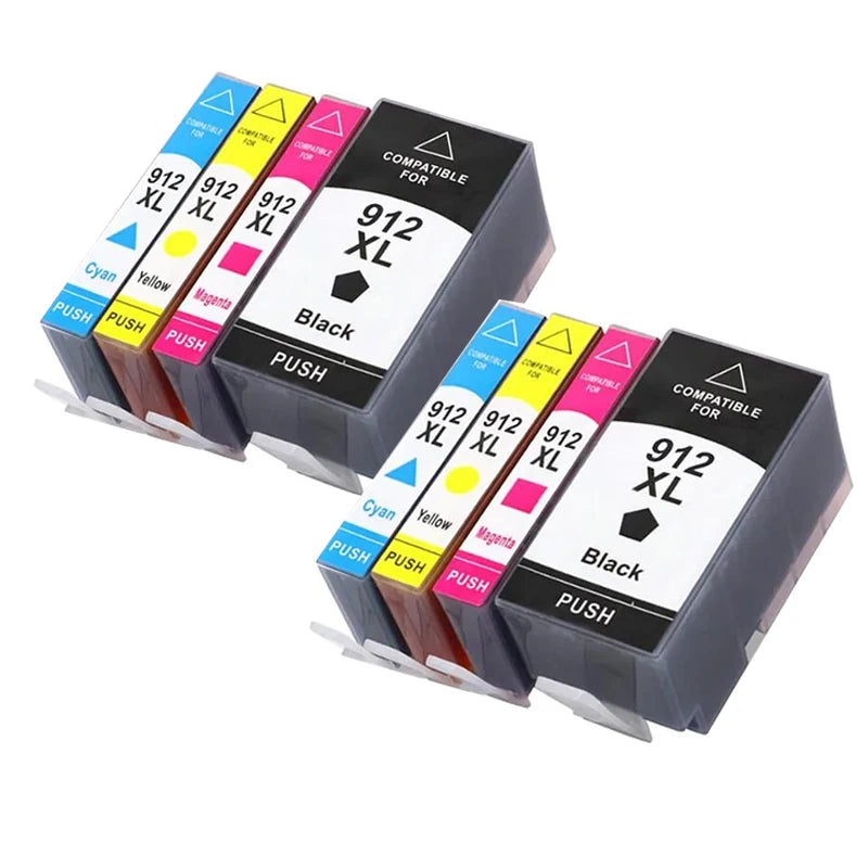 Compatible for HP 912XL 912 HP912 Ink Cartridge OfficeJet Pro 8020 8022 8023 8024 8025 8026 8028 8035 Printer