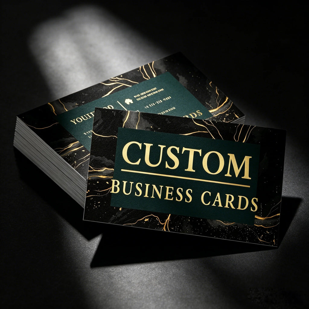 Custom Cards Thank You Cards Custom Business Card Personalized Logo Packaging For Small Business Wedding Invitation Postcards