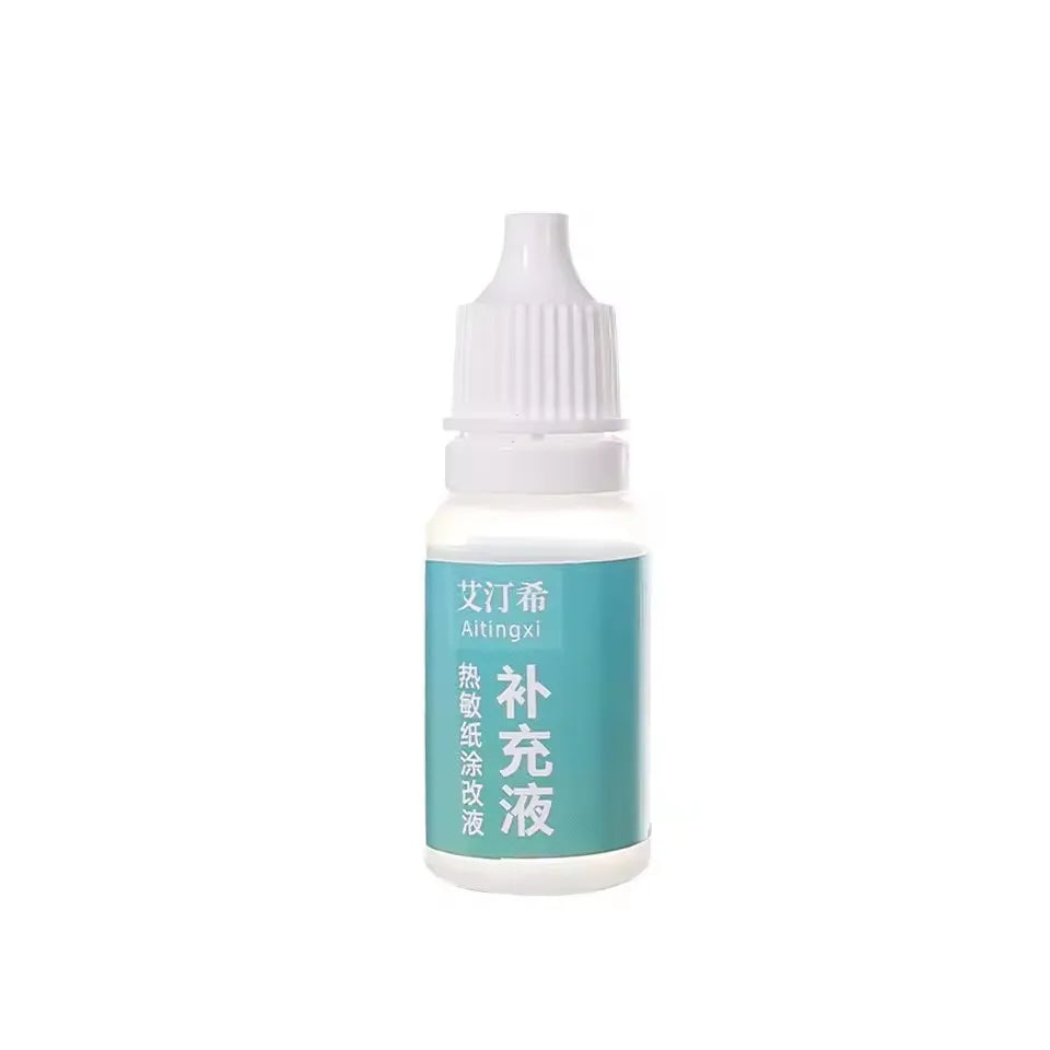 10ml Correction Fluid Information Coverage Liquid Privacy Seal Privacy Cover Security Privacy Spray Thermal Sensitive Paper