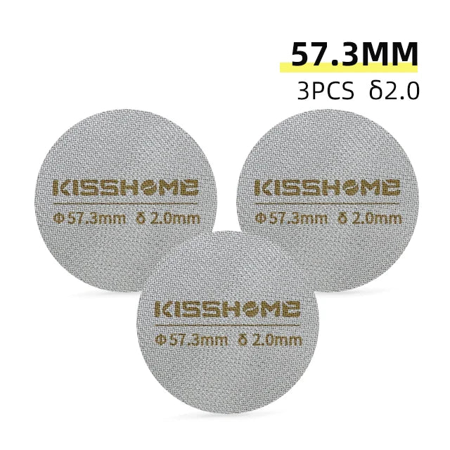Coffee Puck Screen Reusable Heat Resistant Metal Espresso Filter Mesh For 51mm 54mm 58mm Portafilter Barista Accessories Tools