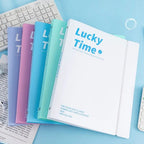 New PP A4 File Folder 3 Hole Dustproof Binder Folders Large Capacity Waterproof Loose-leaf Folder School Supplies