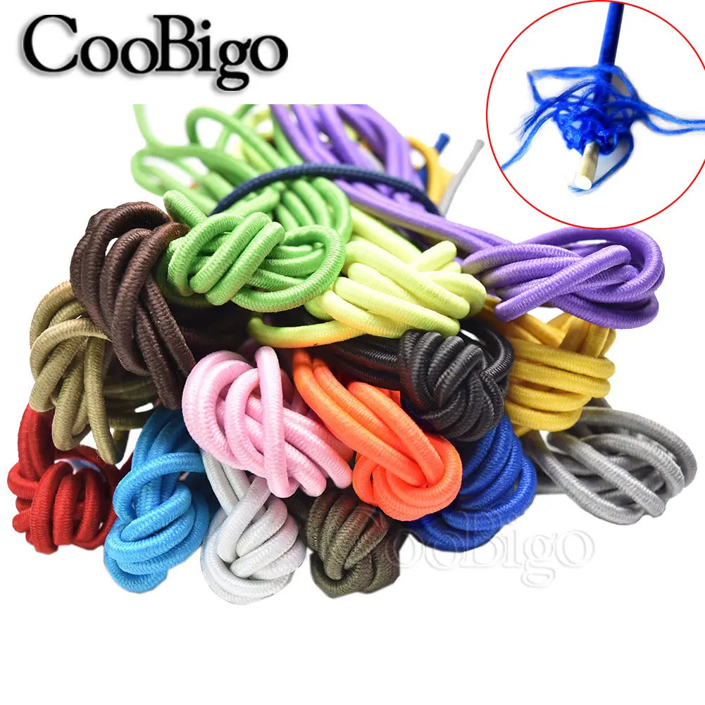 5 Meters 1mm 2mm 3mm Round Elastics Bungee Shock Cord Elastic Rope Rubber Band Strap String Cordon Shoelaces Sewing Accessories
