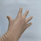 Natural Latex Gloves Short Cosplay Accessories 0.4 Thickness Excellent Elasticity and Softness