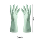 Kitchen Dishwashing Gloves Thickened Durable Waterproof Cleaning Housework Women'S Laundry Latex Rubber Gloves #3342