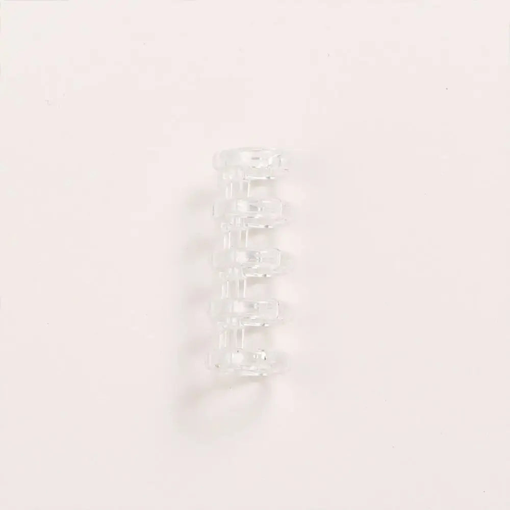 10Pcs Binding Spines Snap Split Binder Rings Learning Cards A4 A5 A6 Notebook Loose Leaf Stationery Office Supplies Plastic