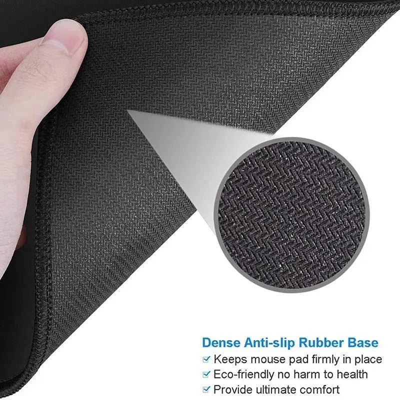 Sakura Scenery Mouse Pad Large Anti-Slip Rubber Gaming MousePad Durable Thick Seam Edge Suitable for Office and Gaming Desk Mats