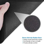Sakura Scenery Mouse Pad Large Anti-Slip Rubber Gaming MousePad Durable Thick Seam Edge Suitable for Office and Gaming Desk Mats